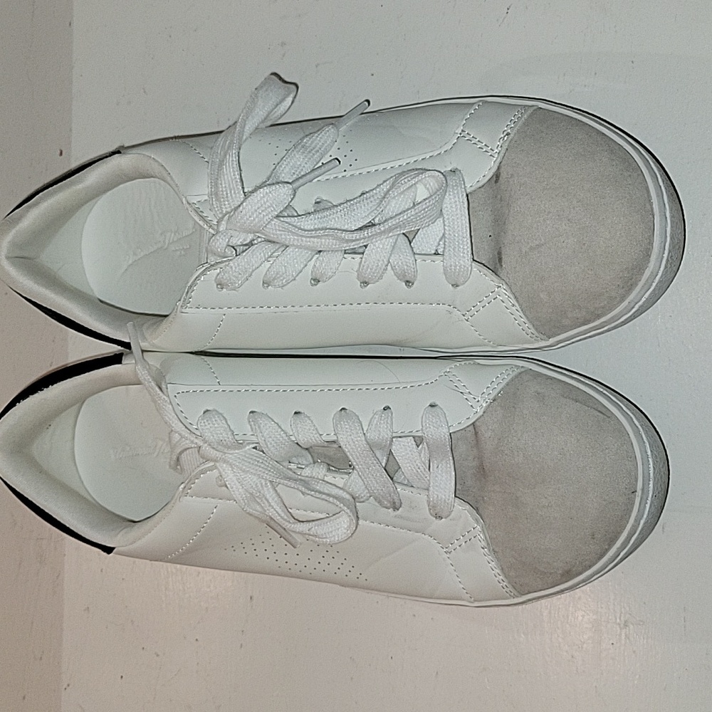 Universal Thread White and Gray Sneakers